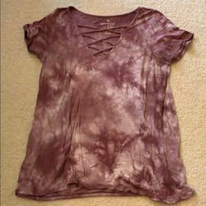 Soft&Sexy cross neck T-Shirt
